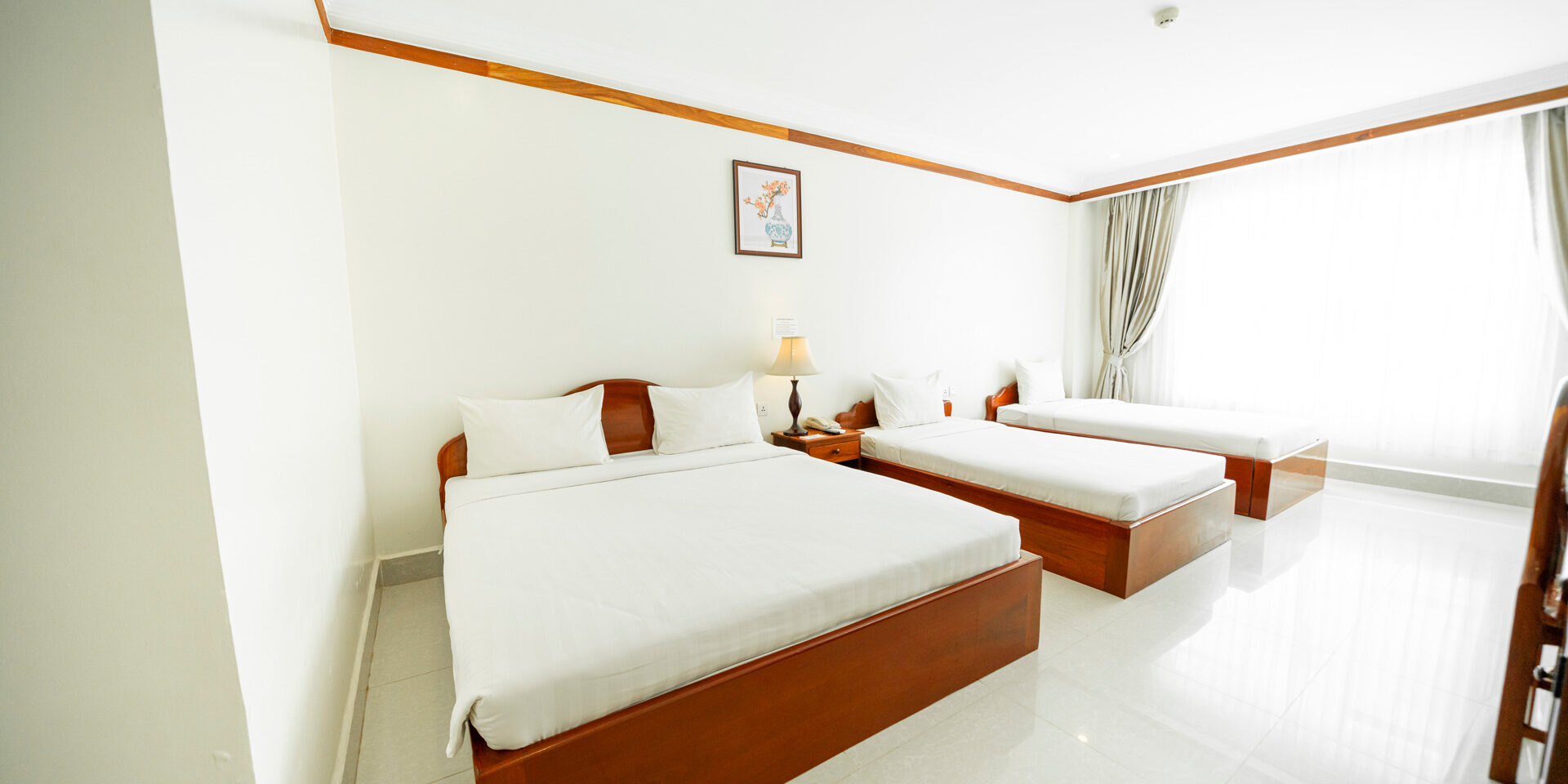 Standard Triple bed – Pursat Riverside Hotel